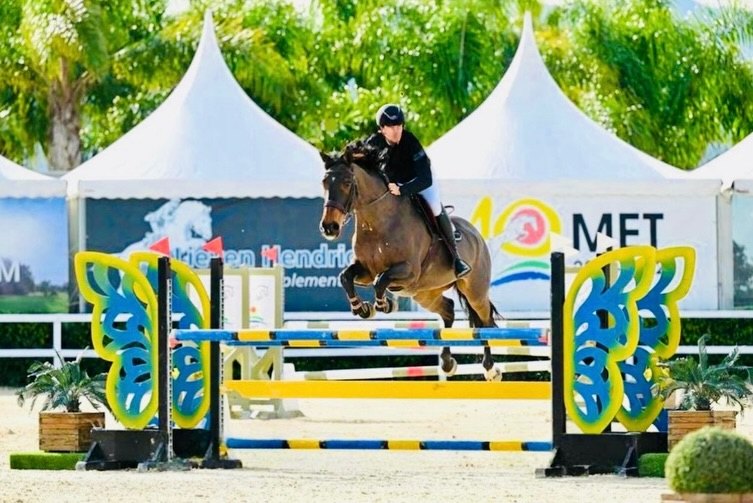 Babete Ardente au Mediterranean Equestrian Tour d'Oliva